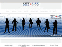Tablet Screenshot of demoweb.it
